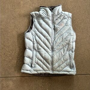 The North Face Silver Quilted Vest